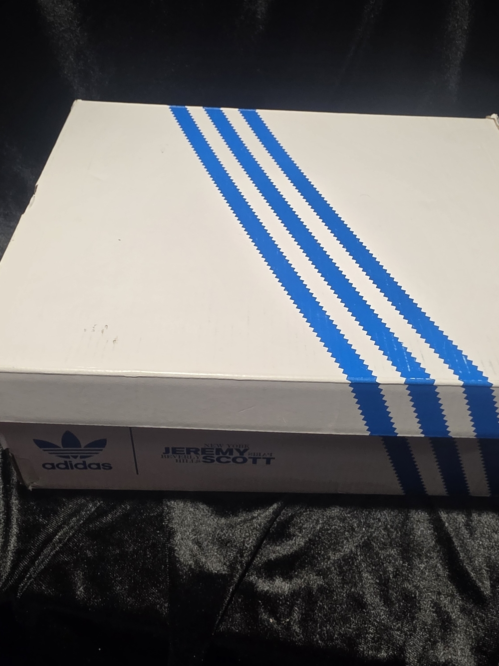 adidas Forum Hi Jeremy Scott Dipped Blue G54995 - 8.5 M / 9.5 W - NEW With Box - Picture 11 of 13